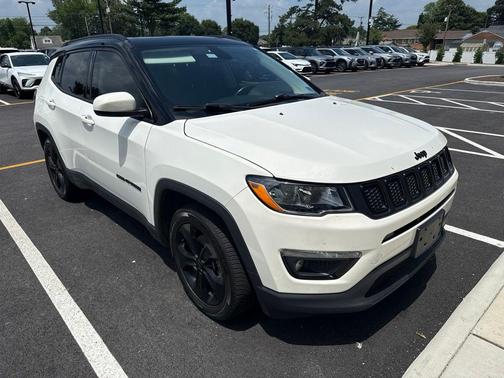 White Clearcoat 2021 Jeep Compass Latitude