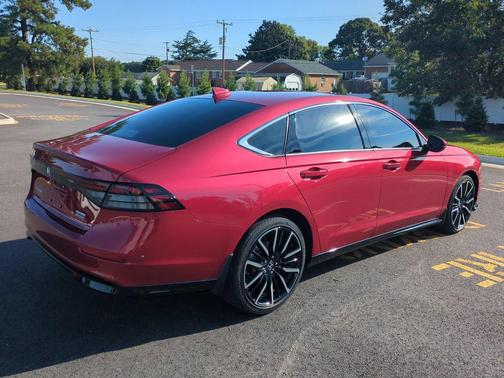 Radiant Red Metallic 2026 Honda Accord Hybrid Touring