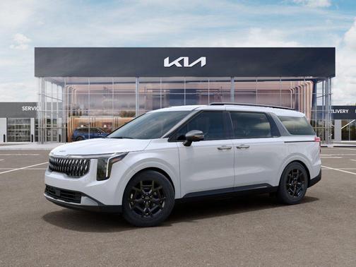 Snow White Pearl 2027 Kia Carnival Hybrid EX