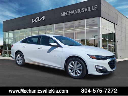 Summit White 2024 Chevrolet Malibu FWD 1LT