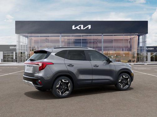 Steel Gray 2026 Kia Seltos SX