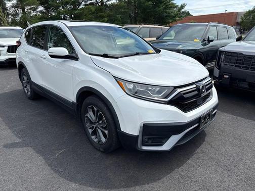 Platinum White Pearl 2021 Honda CR-V 2WD EX