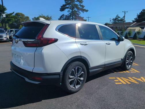Platinum White Pearl 2021 Honda CR-V 2WD EX