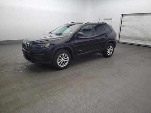 Diamond Black Crystal Pearlcoat 2021 Jeep Cherokee Latitude