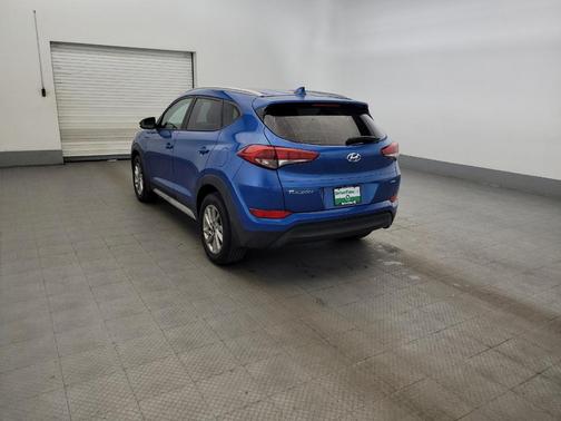 Aqua Blue 2018 Hyundai TUCSON SEL Plus