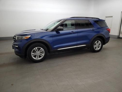 Atlas Blue Metallic 2020 Ford Explorer XLT