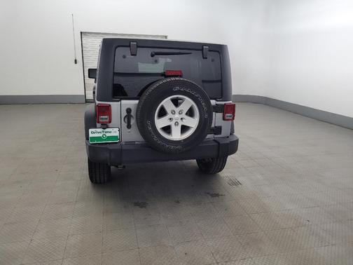 Billet Silver Metallic Clearcoat 2018 Jeep Wrangler JK Unlimited Sport