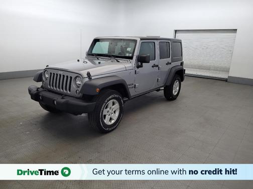 Billet Silver Metallic Clearcoat 2018 Jeep Wrangler JK Unlimited Sport