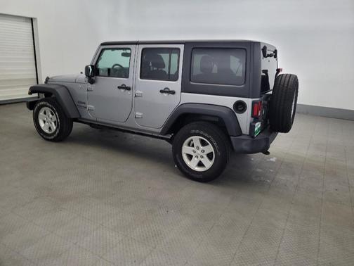 Billet Silver Metallic Clearcoat 2018 Jeep Wrangler JK Unlimited Sport