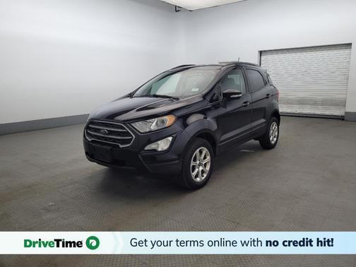 Shadow Black 2018 Ford EcoSport SE
