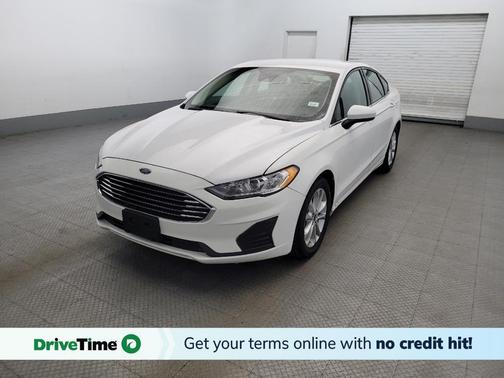 Oxford White 2020 Ford Fusion SE