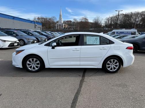 White 2024 Toyota Corolla LE