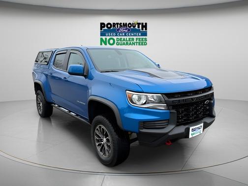 Bright Blue Metallic 2021 Chevrolet Colorado ZR2