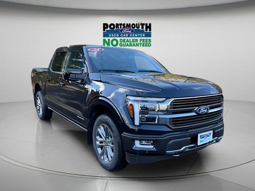 AGATE BLACK METALLIC 2024 Ford F-150 KING RANCH