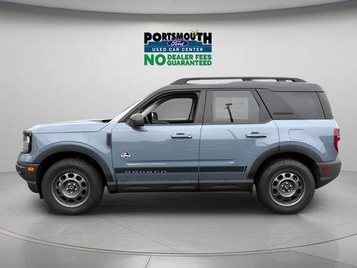 AZURE GRAY METALLIC TRI-COA 2024 Ford Bronco Sport OUTER BANKS