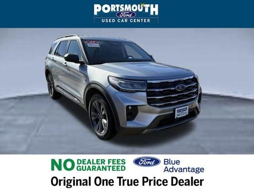 ICONIC SILVER METALLIC 2025 Ford Explorer ACTIVE