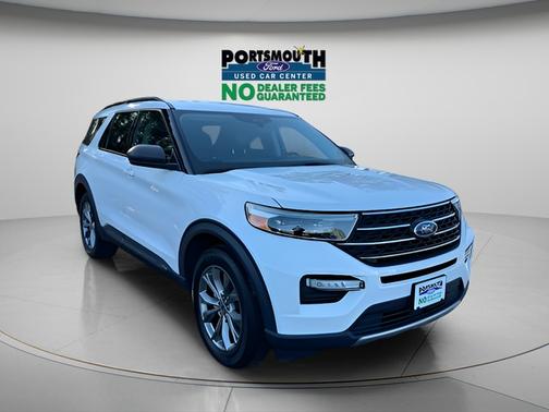 STAR WHITE MET TRI-COAT 2022 Ford Explorer XLT