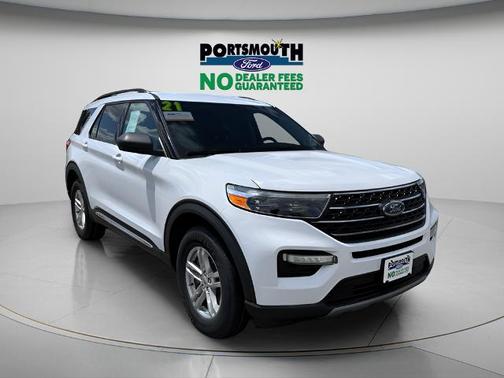 OXFORD WHITE 2021 Ford Explorer XLT