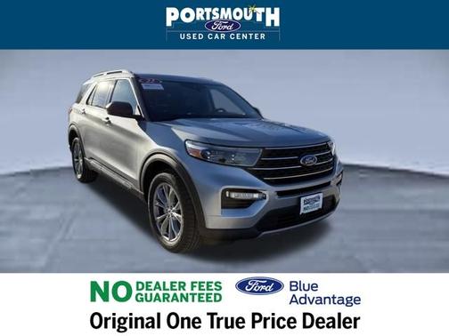 ICONIC SILVER METALLIC 2022 Ford Explorer XLT