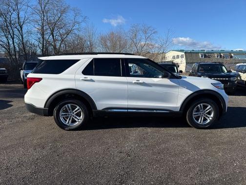 STAR WHITE MET TRI-COAT 2022 Ford Explorer XLT