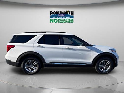 STAR WHITE MET TRI-COAT 2022 Ford Explorer XLT