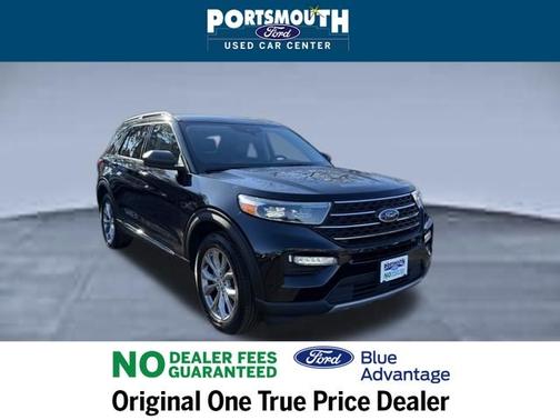 AGATE BLACK METALLIC 2023 Ford Explorer XLT