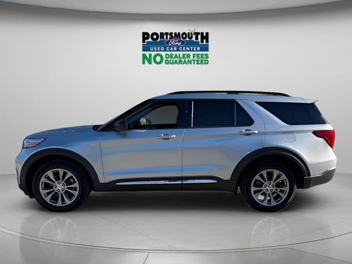 ICONIC SILVER METALLIC 2022 Ford Explorer XLT