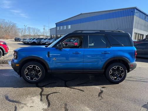 VELOCITY BLUE METALLIC 2025 Ford Bronco Sport OUTER BANKS