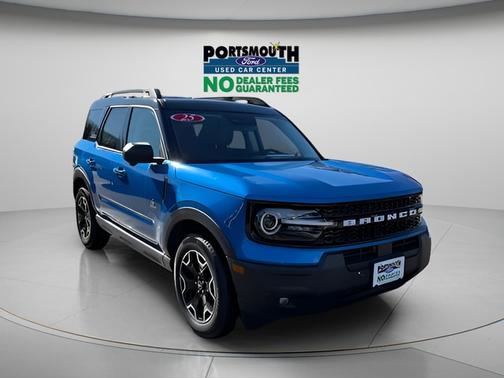 VELOCITY BLUE METALLIC 2025 Ford Bronco Sport OUTER BANKS