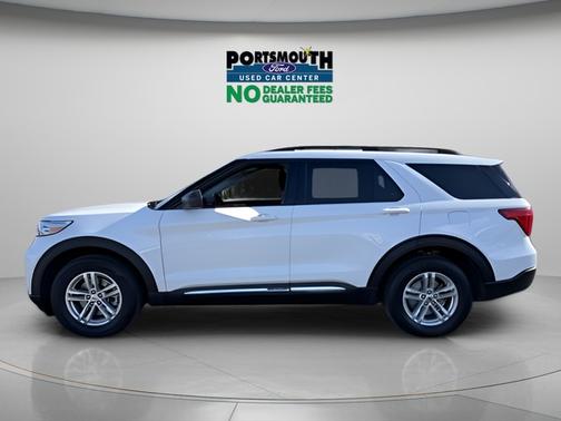 STAR WHITE MET TRI-COAT 2022 Ford Explorer XLT