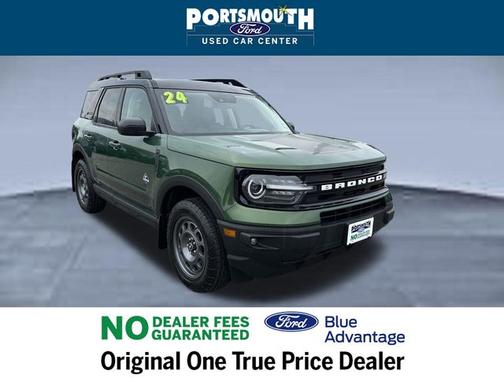 ERUPTION GREEN METALLIC 2024 Ford Bronco Sport OUTER BANKS SUV