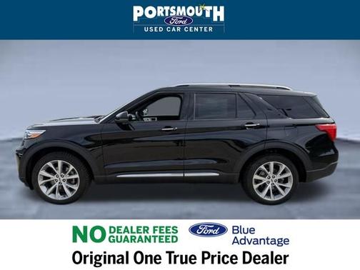 AGATE BLACK METALLIC 2022 Ford Explorer PLATINUM