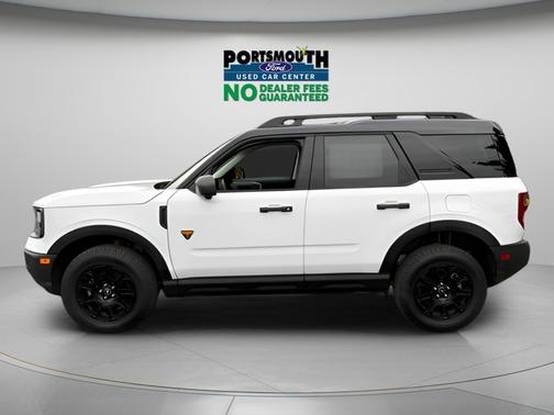 OXFORD WHITE 2025 Ford Bronco Sport BADLANDS