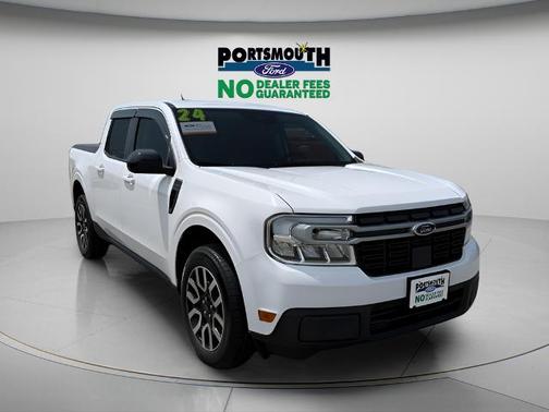 OXFORD WHITE 2024 Ford Maverick LARIAT