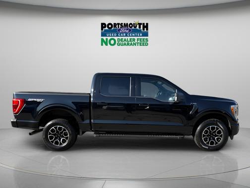 AGATE BLACK METALLIC 2022 Ford F-150 XLT