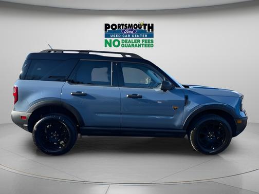 AZURE GRAY METALLIC TRI-COA 2025 Ford Bronco Sport BADLANDS