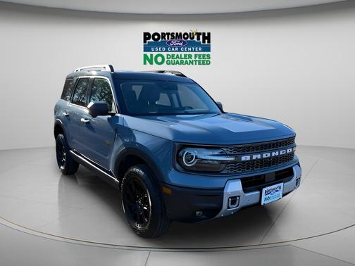 AZURE GRAY METALLIC TRI-COA 2025 Ford Bronco Sport BADLANDS