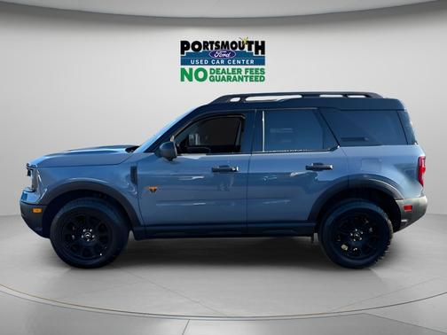 AZURE GRAY METALLIC TRI-COA 2025 Ford Bronco Sport BADLANDS