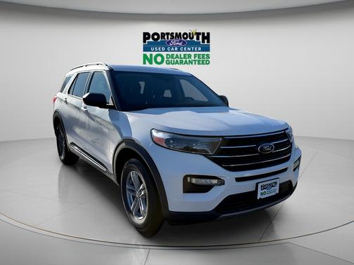 STAR WHITE MET TRI-COAT 2022 Ford Explorer XLT