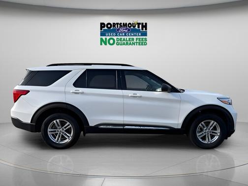 STAR WHITE MET TRI-COAT 2022 Ford Explorer XLT