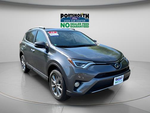 Magnetic Gray Metallic 2018 Toyota RAV4 Hybrid LIMITED
