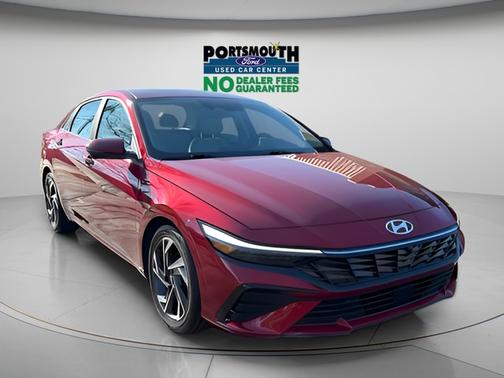 Red 2024 Hyundai ELANTRA LIMITED