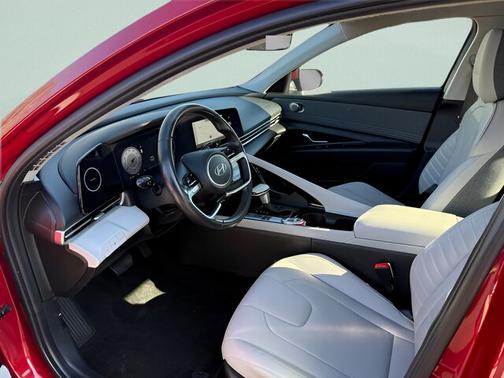 Red 2024 Hyundai ELANTRA LIMITED