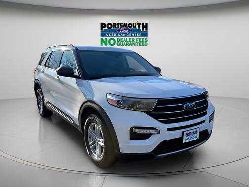 STAR WHITE MET TRI-COAT 2022 Ford Explorer XLT