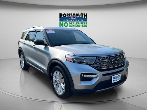 ICONIC SILVER METALLIC 2020 Ford Explorer LIMITED
