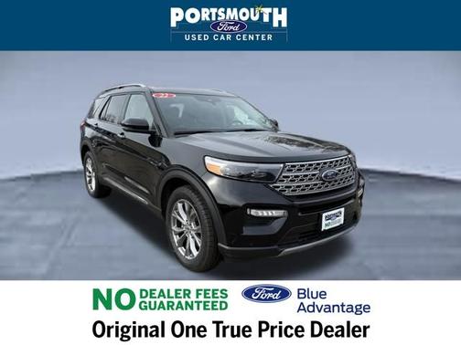 AGATE BLACK METALLIC 2022 Ford Explorer LIMITED