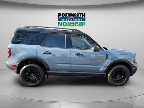 AZURE GRAY METALLIC TRI-COA 2025 Ford Bronco Sport BADLANDS