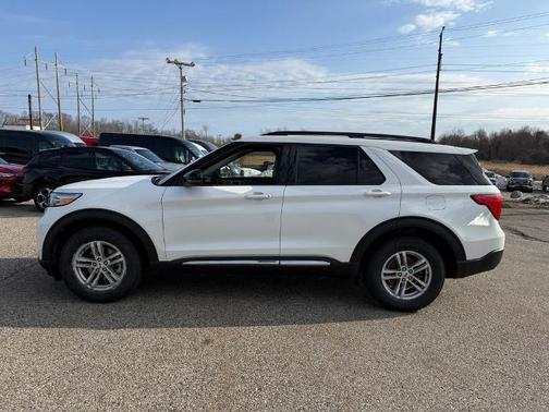 STAR WHITE MET TRI-COAT 2024 Ford Explorer XLT