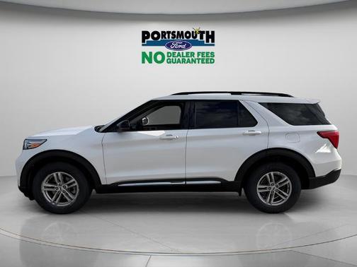 STAR WHITE MET TRI-COAT 2024 Ford Explorer XLT