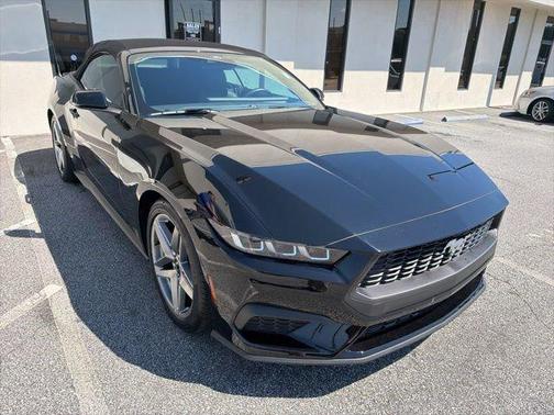 Shadow Black 2024 Ford Mustang EcoBoost Premium